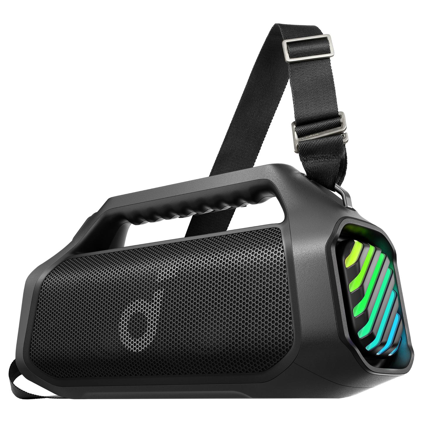 Altoparlant Soundcore Boom 2 Pro, 140W, Bluetooth 5.3, IP68, PartyCast 2.0, RGB, Powerbank - Zezë - 1