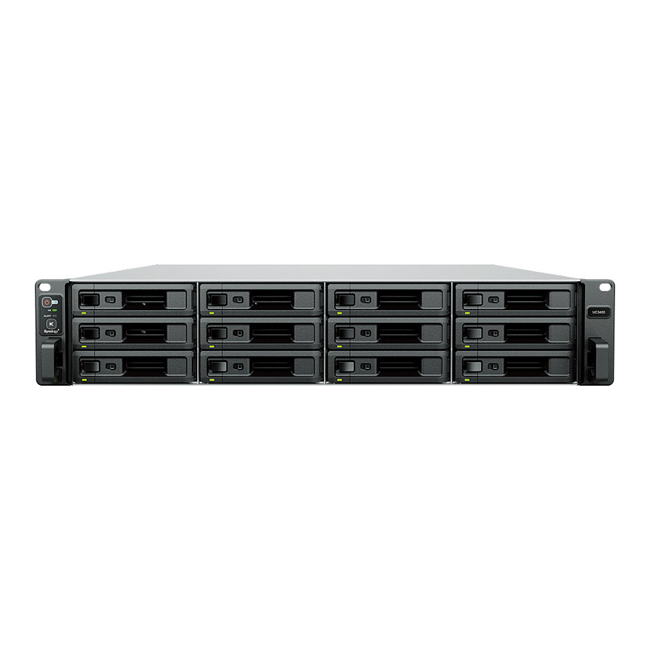 NAS Synology UC3400 / 12‑Bay Unified Controller / 2U Rackmount - 1