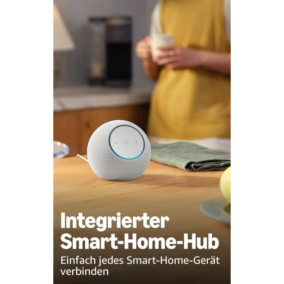 Altoparlant Inteligjent Amazon Echo Dot Max / Alexa / Zigbee / Thread / Matter - Bardhë - 4