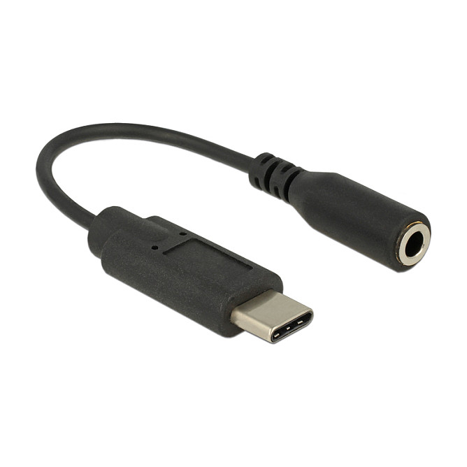 DeLock USB-C to 3.5mm Jack Adapter / 14cm - Zezë - 1