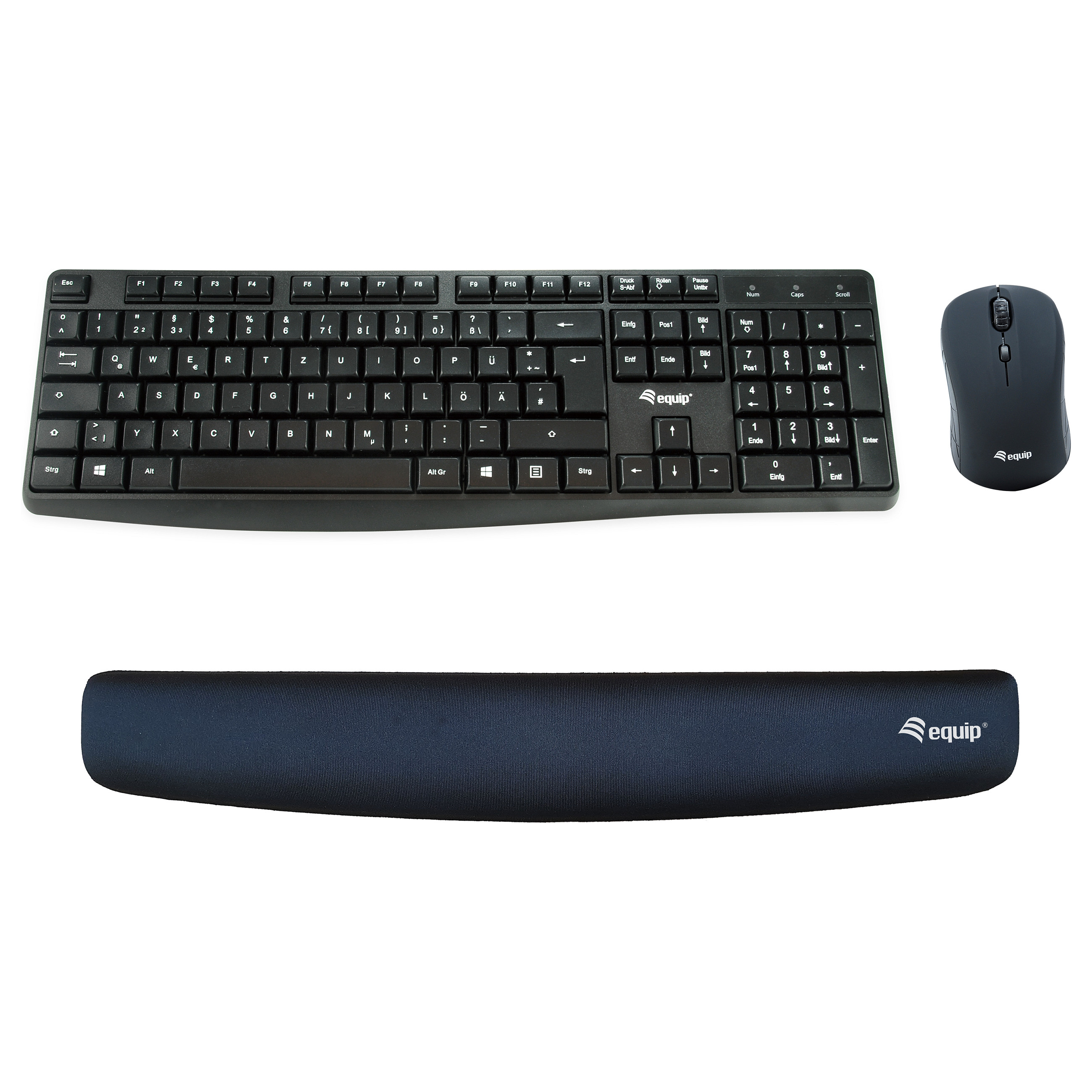 Mbështetëse për Tastierë Equip Keyboard Wrist Rest – Zezë - 5