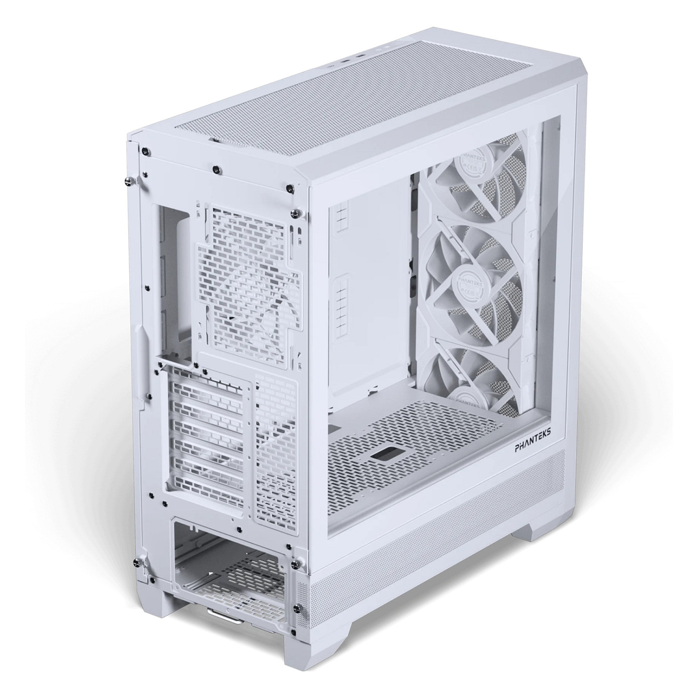 Kasë Phanteks Eclipse G400A DRGB / Midi Tower / E-ATX / 4x 140mm D-RGB Fan / Tempered Glass - Bardhë  - 3