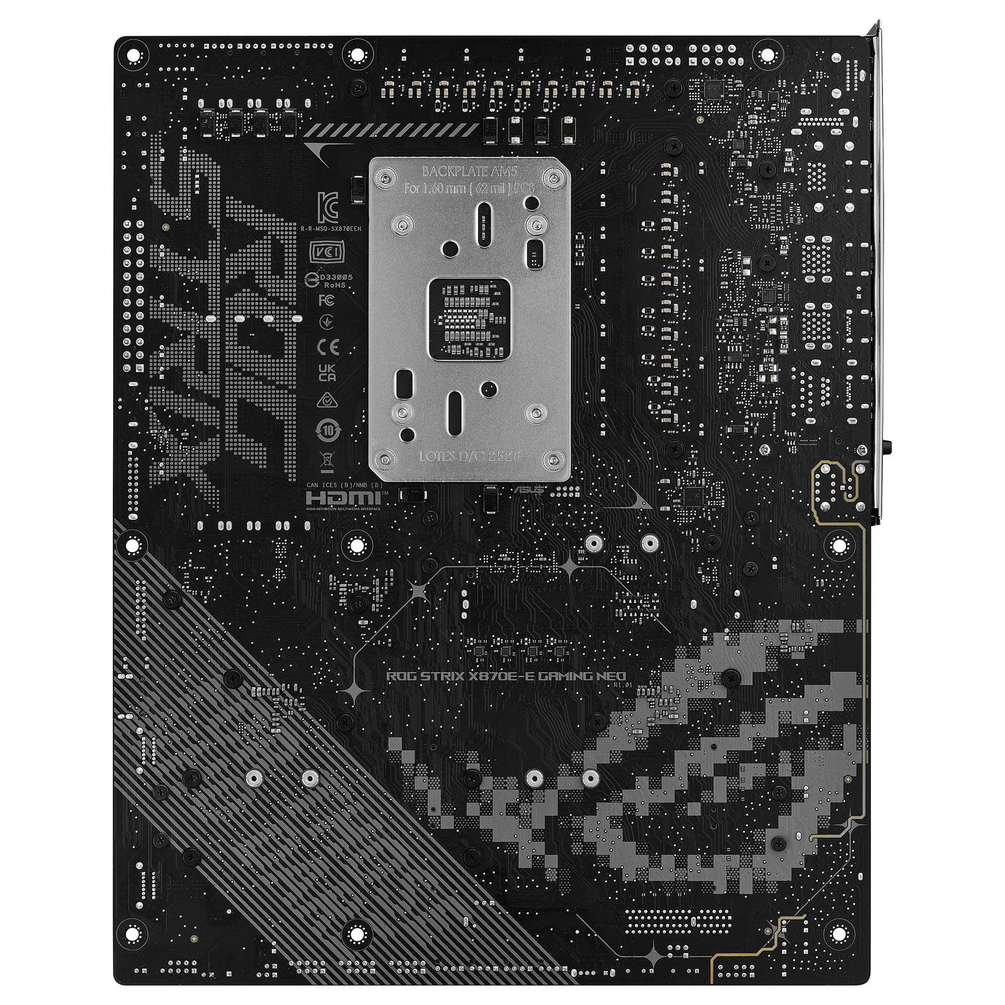 Pllakë Amë ASUS ROG STRIX X870E-E GAMING / AMD AM5 / X870E / DDR5 / ATX / Wi-Fi 7 / 5GbE LAN - 11