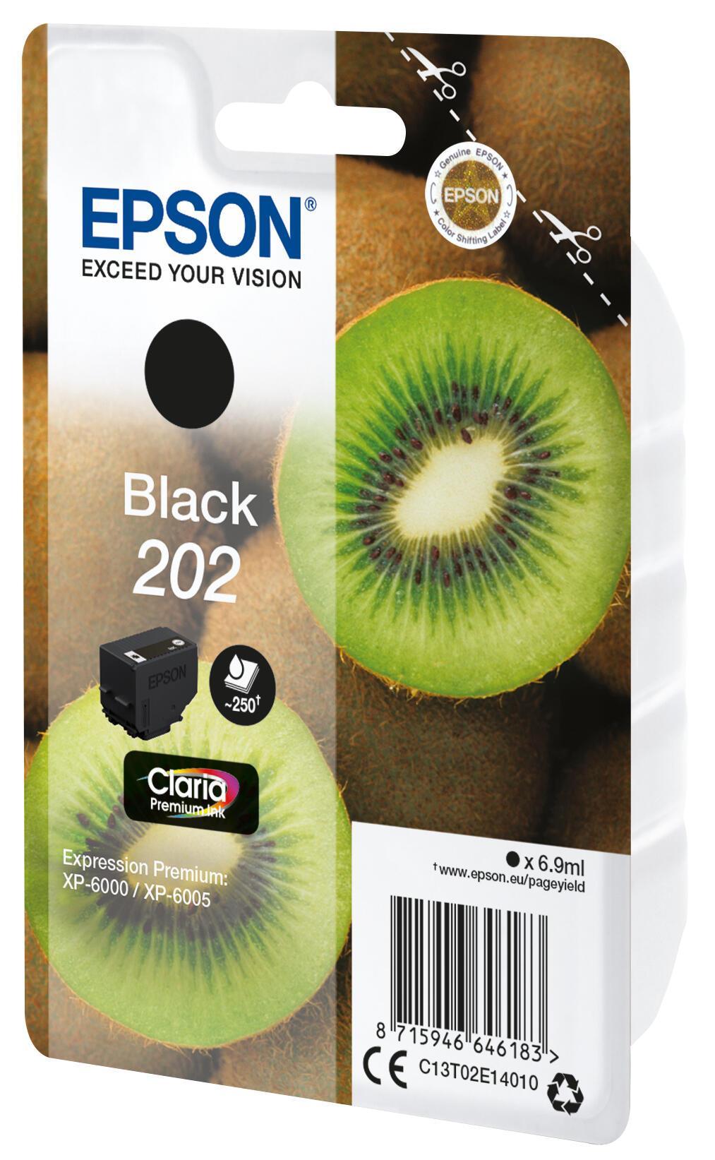 INK Epson 202 / C13T02E14010 / 250 faqe / Standard - Zezë - 2
