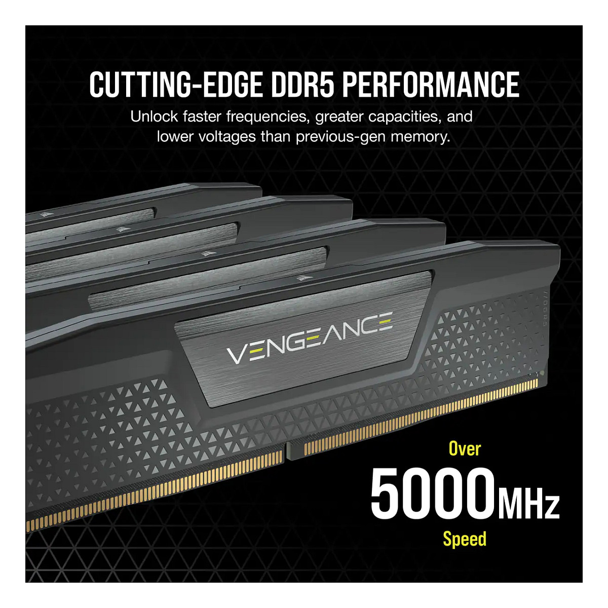 RAM Memorie DDR5 Corsair Vengeance / 32GB (2x16GB) / DIMM / 6400MHz / CL32 / 288-pin - Zezë - 7