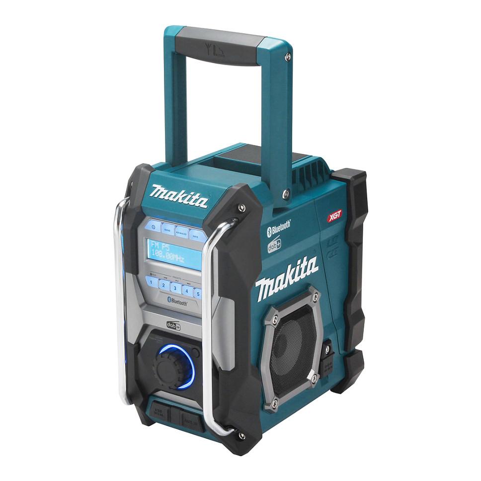 Radio për Punë Makita MR004G, DAB+, FM, 40 V, Li-Ion – Zezë, Gjelbër