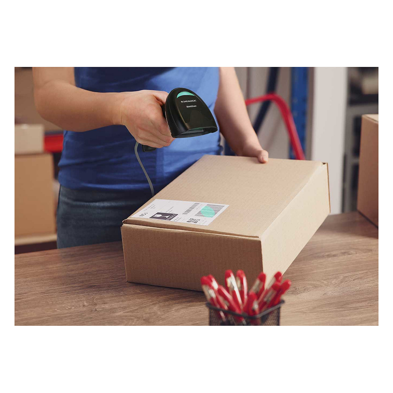 Skaner Datalogic QuickScan I QD2220 Kit – Linear Imager - 4