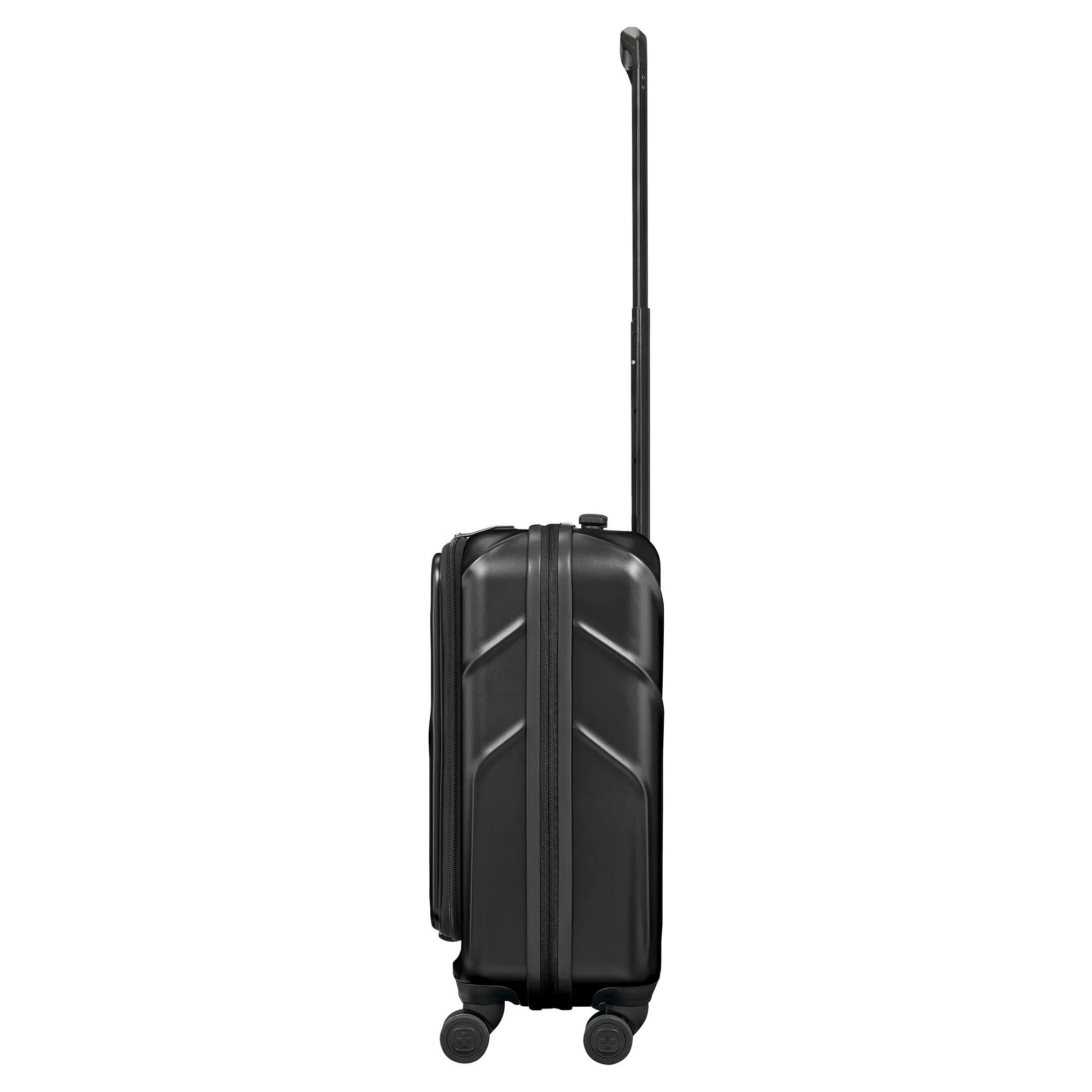Çantë Kabine Wenger Amplix Carry-On / Hard Shell / Polycarbonate / 36 L / 45 L Expandable / 16" Laptop + 12" Tablet / 4 Spinner Wheels / Travel Sentry / USB-A + USB-C - Zezë - 12