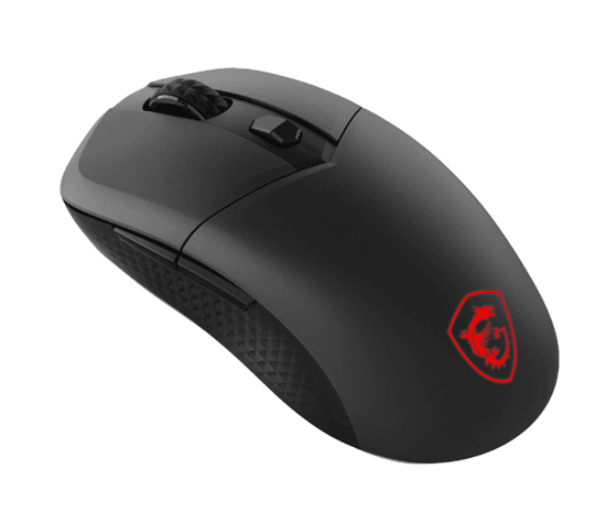 Maus Gaming MSI VERSA 300 W 8K, pa kabllo, Sensor Optik, Polling Rate 8K, RGB Mystic Light, USB-C – Zezë - 2