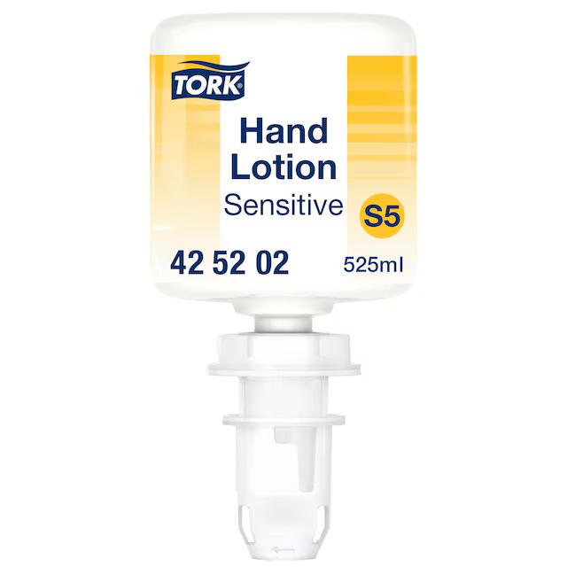 Krem për Duar TORK Sensitive / Pa Aromë / Me Vaj Kanole, Glicerinë & Pantenol / 525 ml - 1