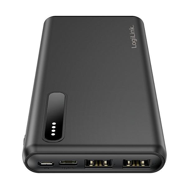 Powerbank LogiLink PA0311 / 8.000mAh / 12W / 2x USB-A / Li-Po - Zezë - 4