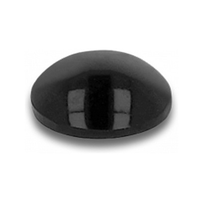 Gummifüße rund selbstklebend 10 x 3 mm 50 Stück schwarz - 1