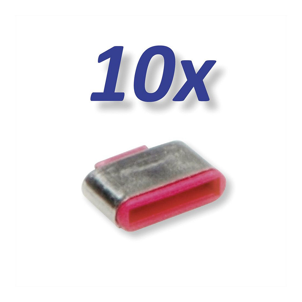 Bllokues porte USB-C ROLINE / Set me 10 copë / për Mbrojtjen e Pajisjeve - Hiri