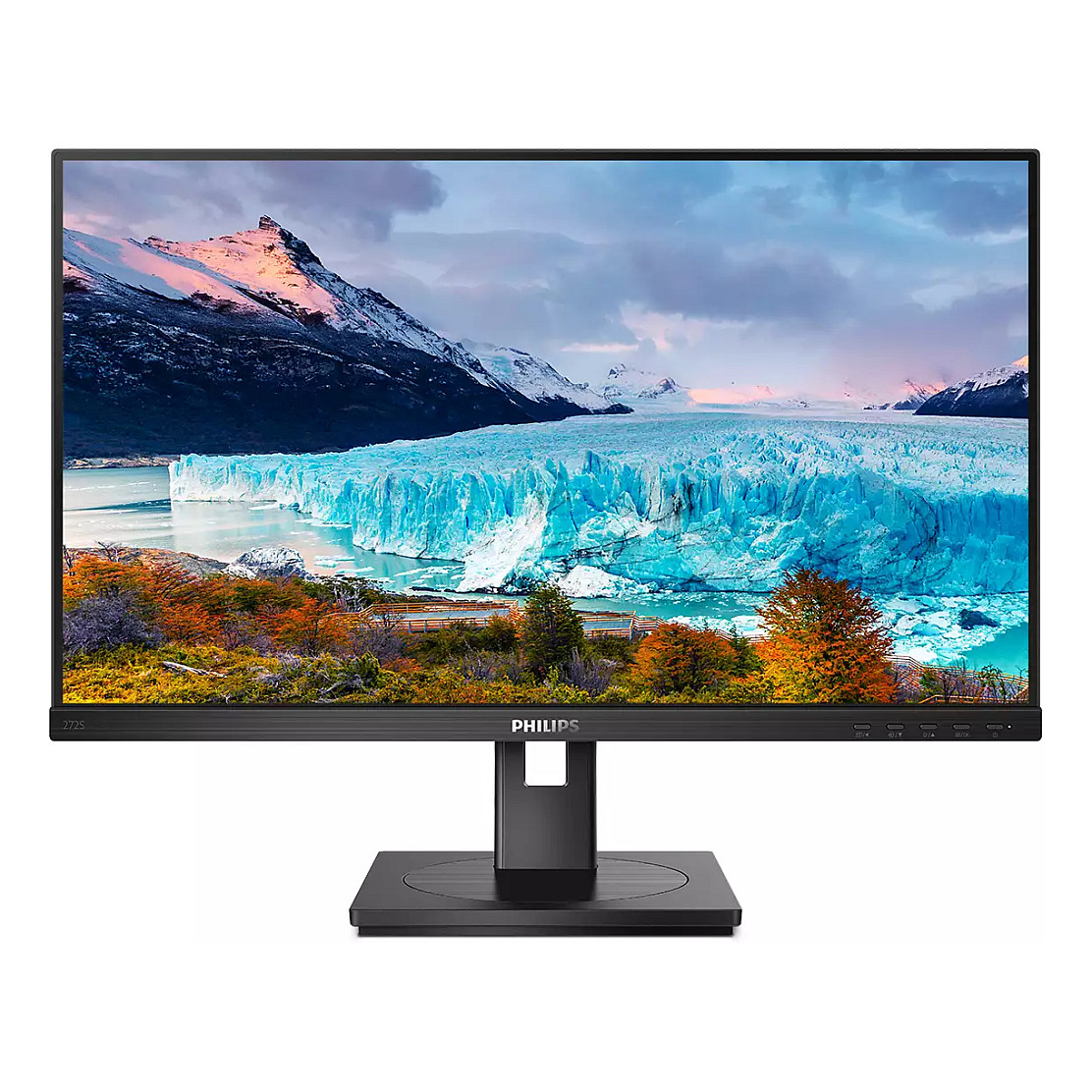 Monitor Philips 272S1M / 27″ / FHD IPS LCD / 75Hz / 4ms / VGA + DVI + HDMI + DP + USB Hub - Zezë - 2
