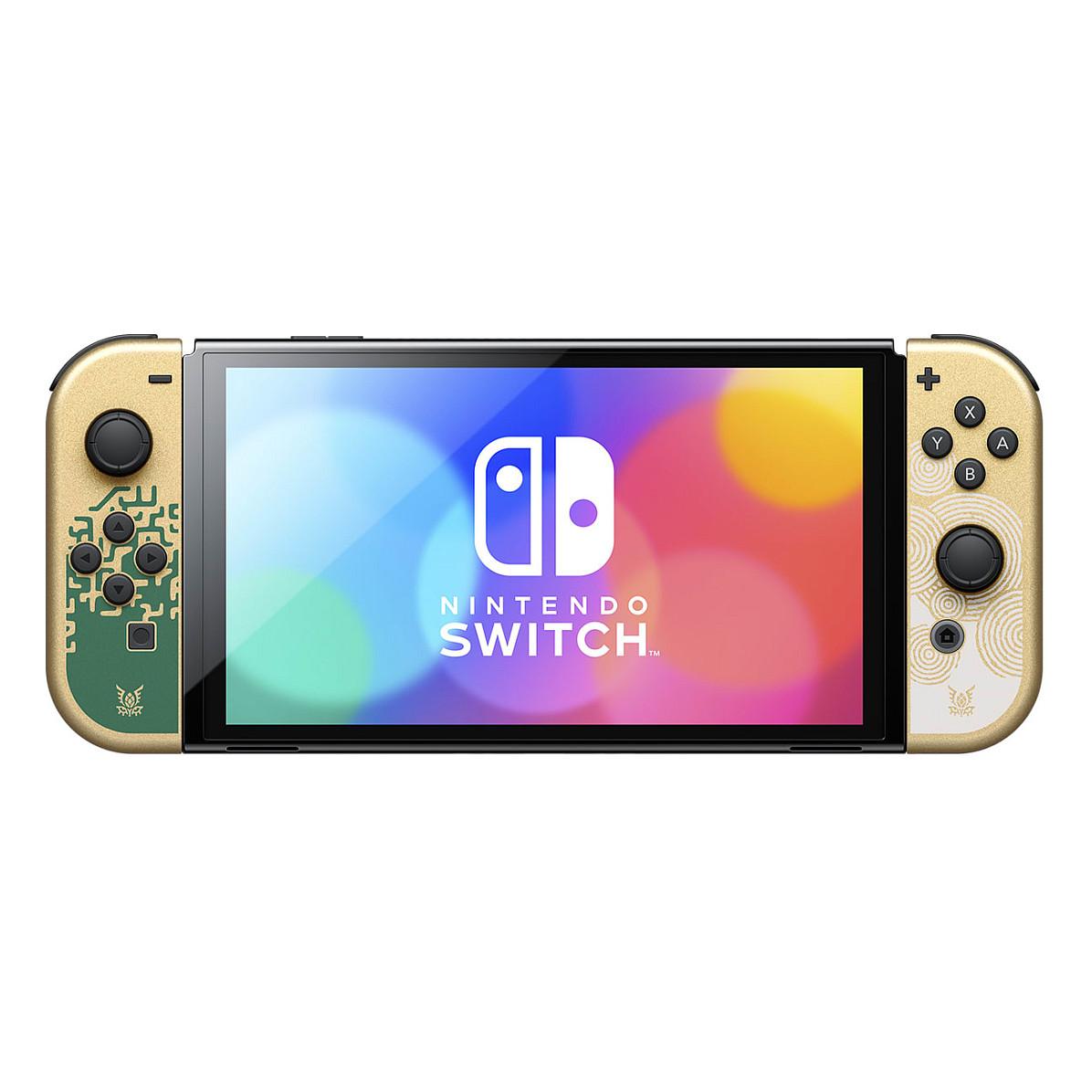 Nintendo Switch OLED / The Legend of Zelda: Tears of the Kingdom Edition / 64 GB / 7" OLED / 1280 × 720 / Wi-Fi / Bluetooth – Ari/Zezë