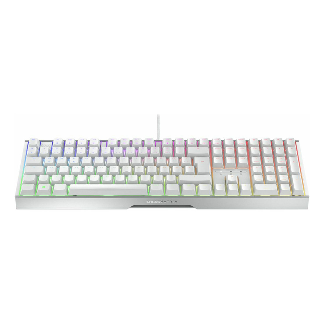 Tastierë Gaming CHERRY XTRFY MX 3.1 RGB Wired / MX2A Brown / German Layout / QWERTZ - Bardhë - 6