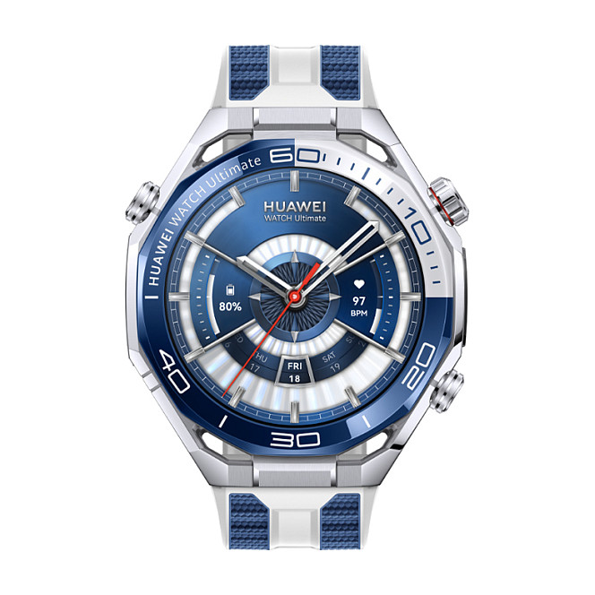 Orë e Mençur Huawei Watch Ultimate 2 / 48.5 mm / AMOLED 1.5" / GPS / Monitorim i Rrahjeve të Zemrës - Blu