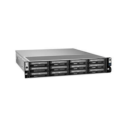 NAS TerraMaster U12-500 Plus, 12 Bay, Intel Core i7-1255U, 16GB DDR5, 2 × 10GbE, 2U Rackmount - Gri - 2