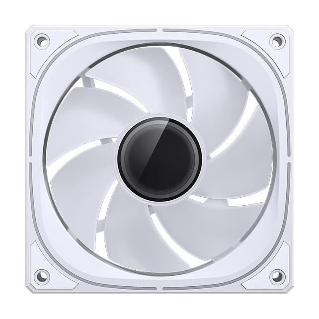 Ftohës për Kasë Jonsbo FR-505 / 120mm / 800-1800 RPM / ARGB / PWM – Bardhë - 12