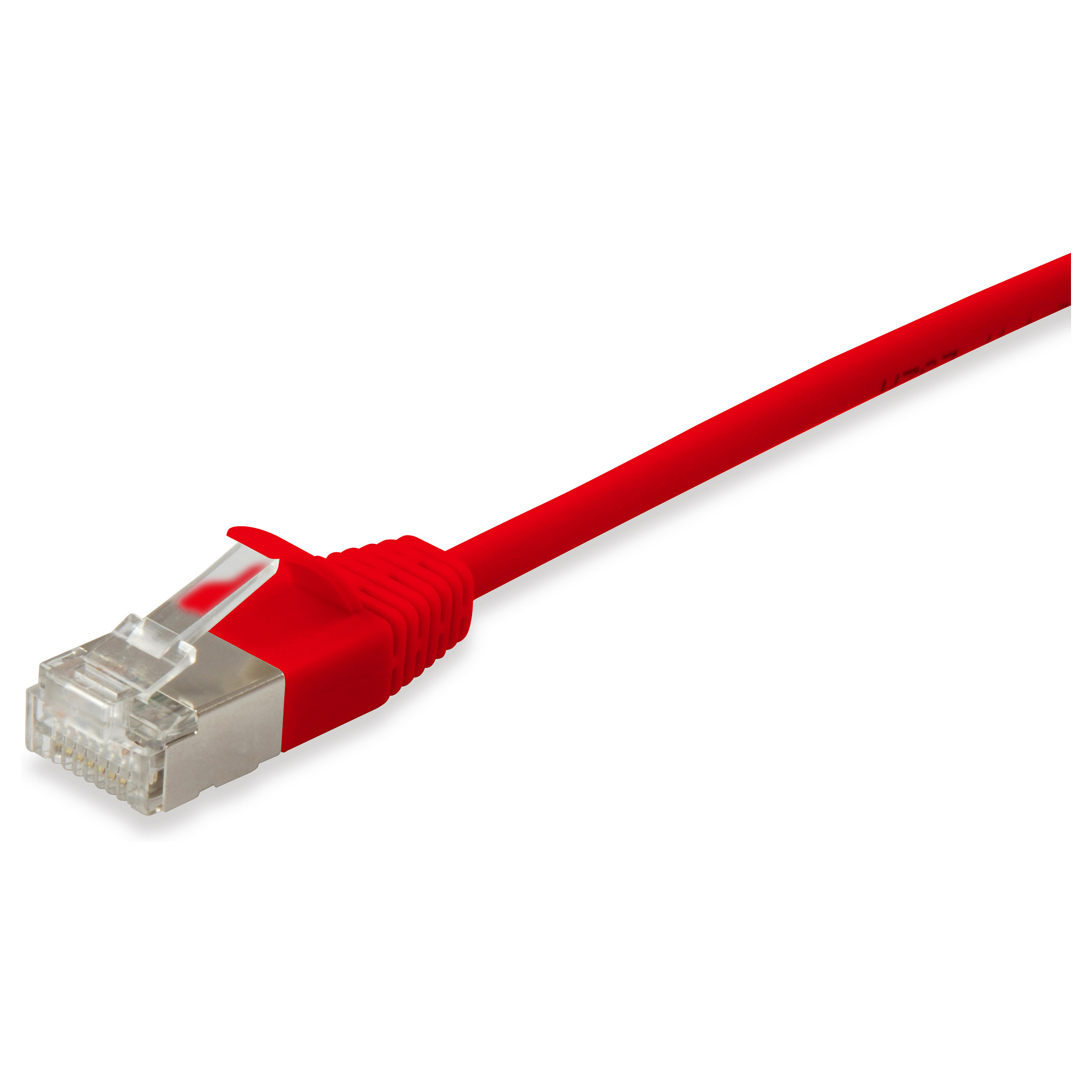 Kabllo për Rrjet Equip Patch Cable Cat6A F/FTP / 2xRJ45 / 0.25m / LSZH / Polybag – Kuqe - 2