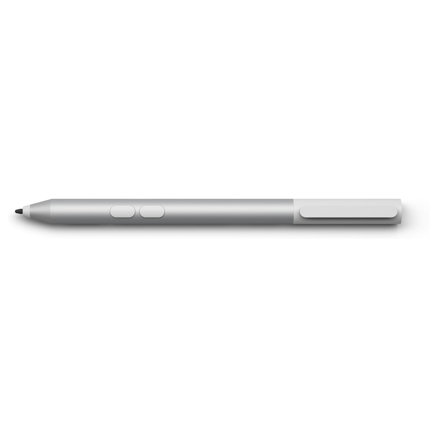 Stilolaps Digjital Microsoft Classroom Pen 2, 1024 Nivele Presioni, 2 Butona, Bateri AAAA – Argjend