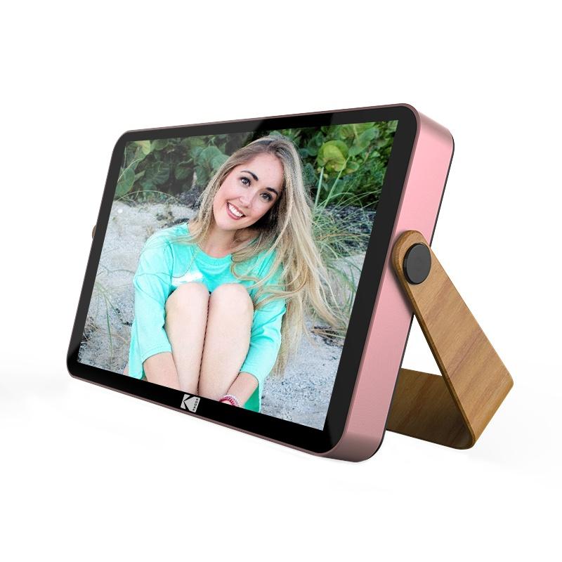 Kodak RWF-108V, Kornizë Digjitale për Fotografi 10.1", IPS, 1280 × 800, Wi-Fi 6, 32 GB, Bateri 4000 mAh – Rozë Ari