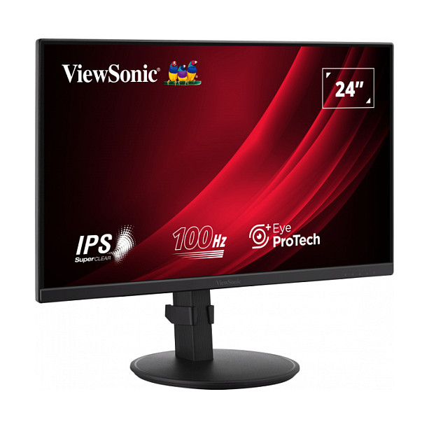 Monitor për Punë 61cm/24" (1920x1080) ViewSonic VG2408A-MHD 16:9 FHD IPS 5ms 100Hz HDMI VGA DP Zëdhënës Pivot Zi - 5