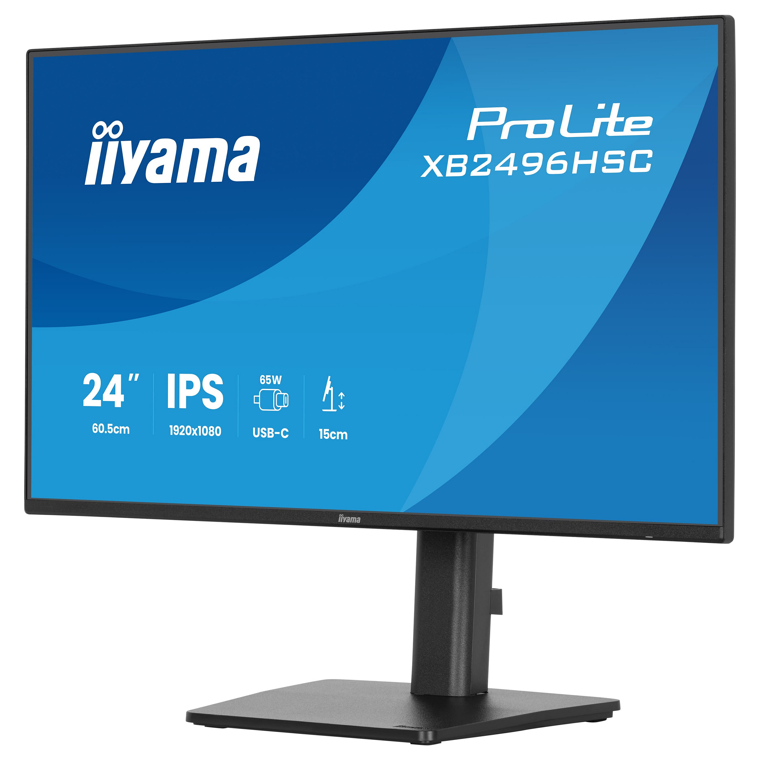 Monitor Gaming iiyama ProLite XB2496HSC-B1 / 24"/ Full HD IPS / LED / 144 Hz / 3 ms / HDMI+USB+HDCP - Zezë - 4