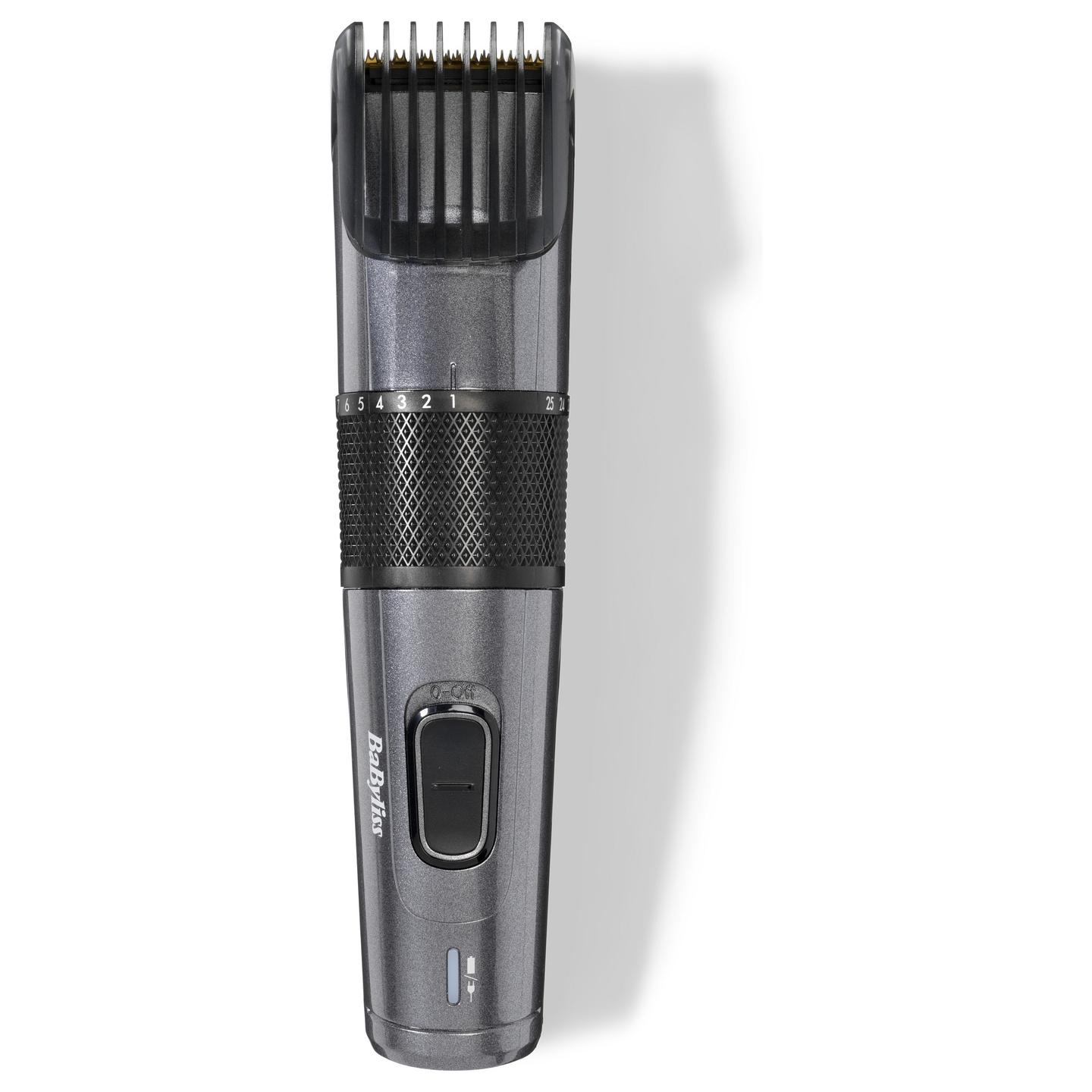 Makinë e rrojës BaByliss Titanium E976E / Carbon Titanium / 26 Pozicione / 0.5–25mm / 60 Min / Me & Pa Kabllo – Zezë/Gri - 5