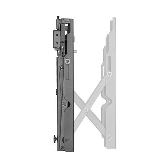 Mbajtëse Muri për TV Equip 650351 / 37"-70" / 45kg / Pop-Out / Video Wall - Zezë - 4