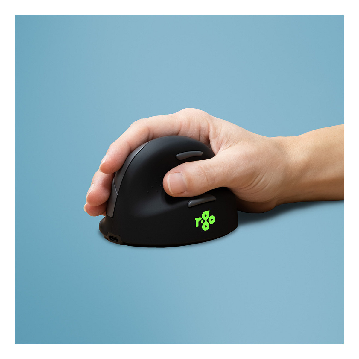 Maus pa kabllo R‑Go HE / Right‑Handed / 4 Buttons - Zezë - 1