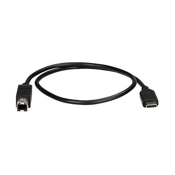 Kabllo StarTech.com USB2CB50CM, USB-C në USB-B, USB 2.0, 480 Mbps, 50 cm - Zezë - 4