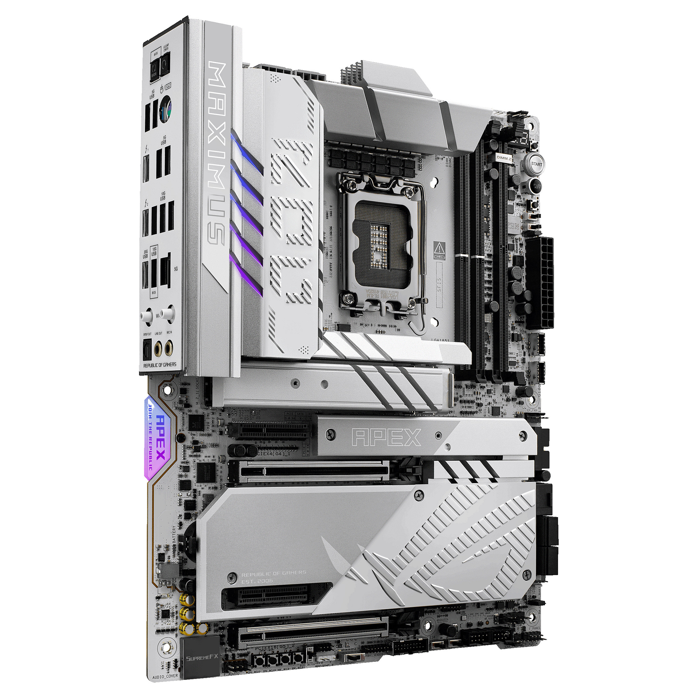 Pllakë Amë ASUS Intel ROG MAXIMUS Z890 APEX DDR5 ATX - 9