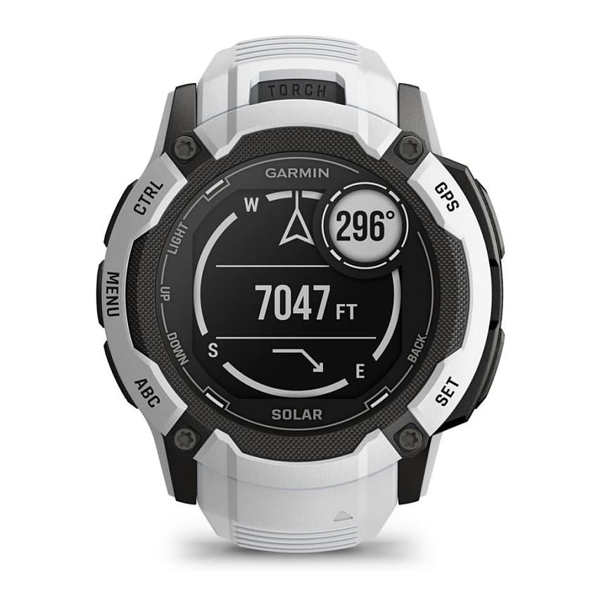 Orë e mençur Garmin Instinct 2X Solar / 50 mm / Solar / GPS / 1.1" – Bardhë - 10