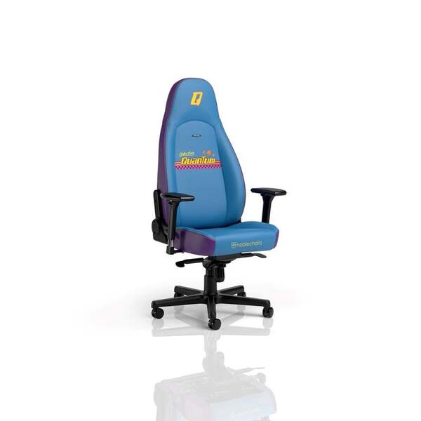 Karrige Gaming noblechairs ICON Fallout Nuka-Cola Quantum Edition / 4D Armrests / 90–135° / Class 4 Gas Lift / 150kg – Blu/Vjollcë - 3