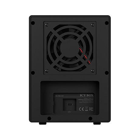 Këllëf për Disqe ICY BOX IB-3740-C31 – HDD/SSD Array Enclosure with RAID - 5
