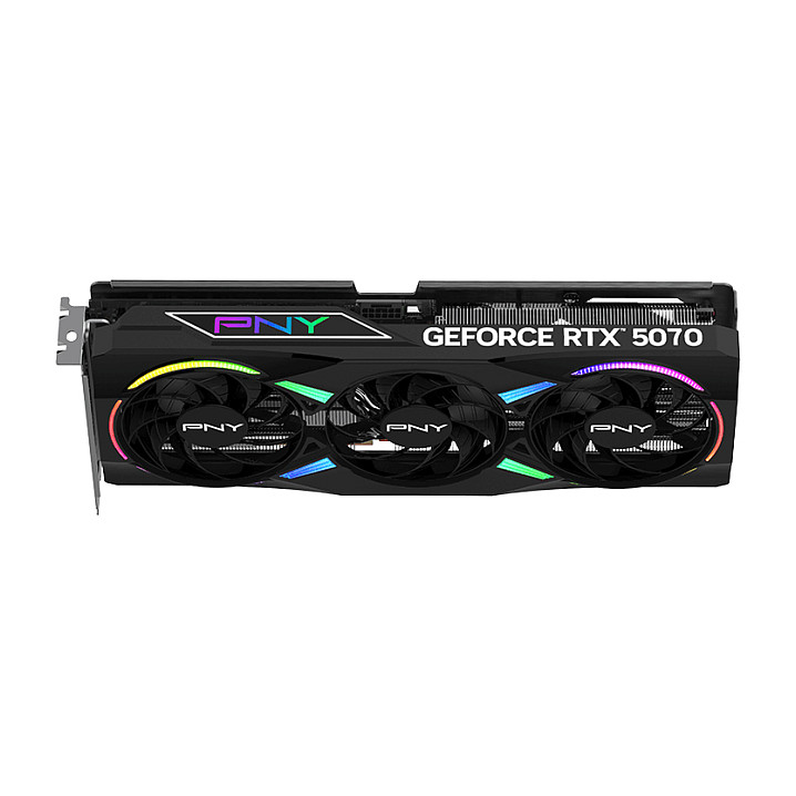 Kartelë Grafike NVIDIA GeForce RTX 5070 / 12GB GDDR7 / PNY EPIC-X RGB OC - 12