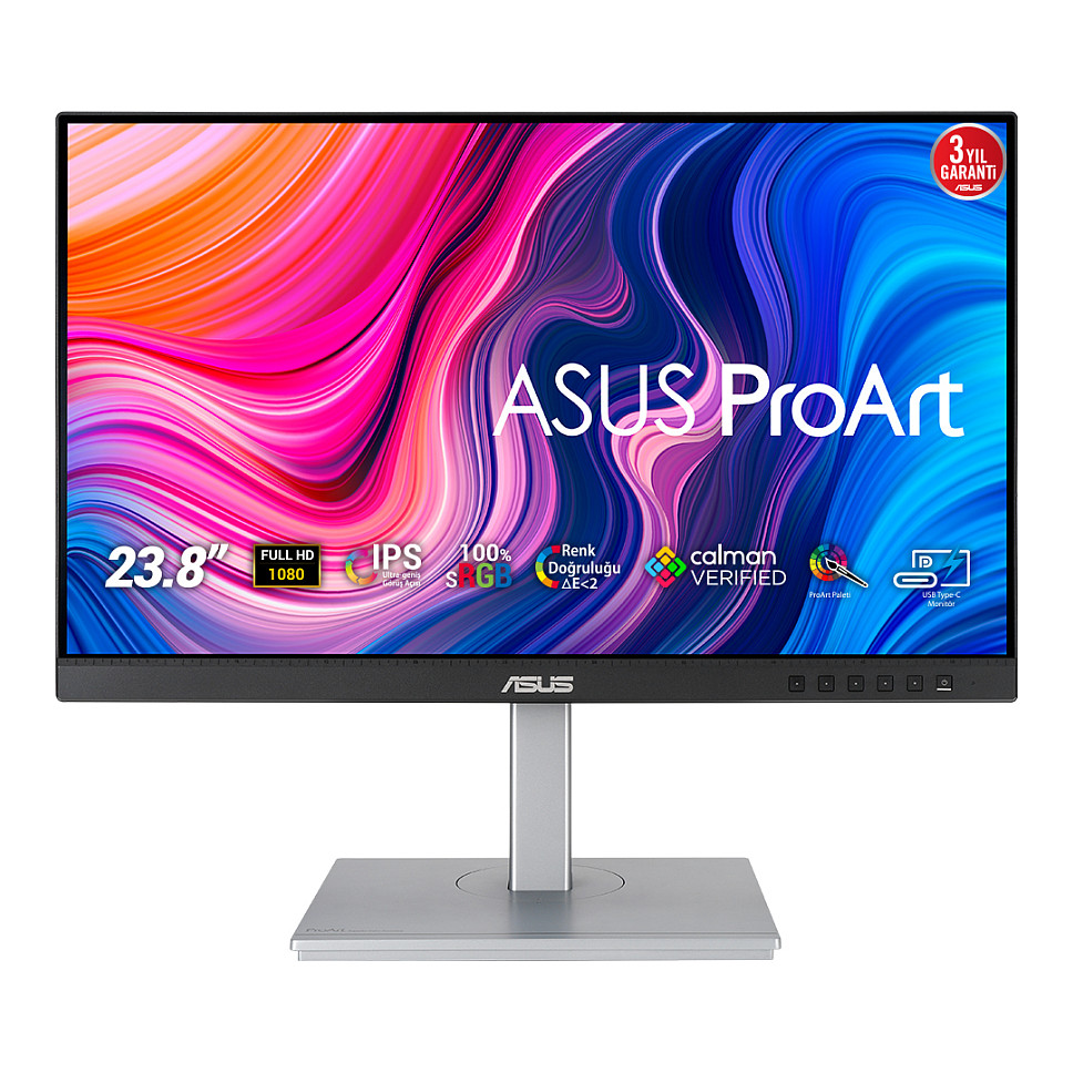 Monitor ASUS ProArt PA247CV / 23.8″ / Full HD IPS / 75Hz / 5ms / USB + HDMI + DP - Zezë - 1