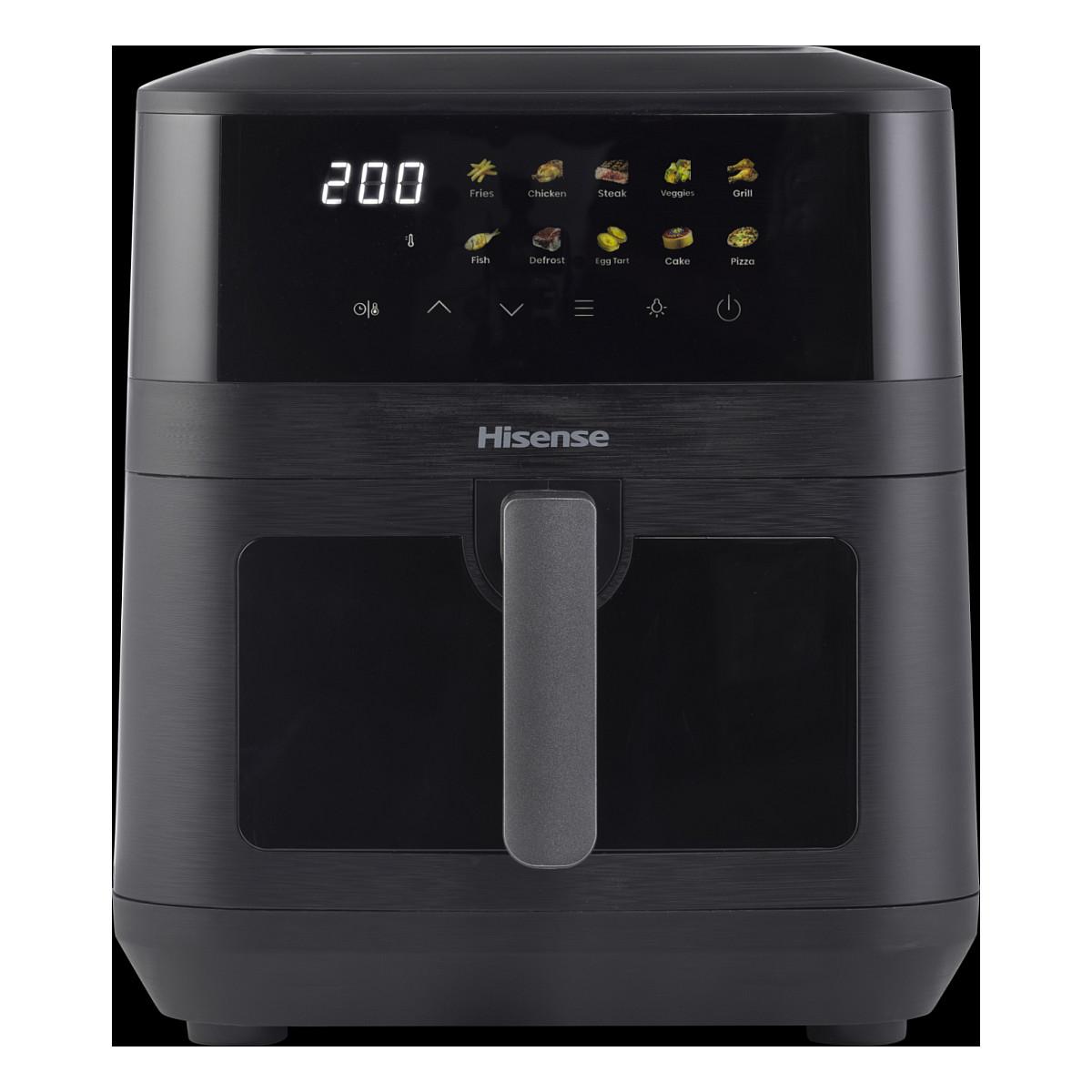 Fryer Hisense HAF2100DCD / 7.7L / 2100W / 10 Programe / 80–200°C / Double Heating / Touch Screen / Vivid Colour Display – Zezë - 3