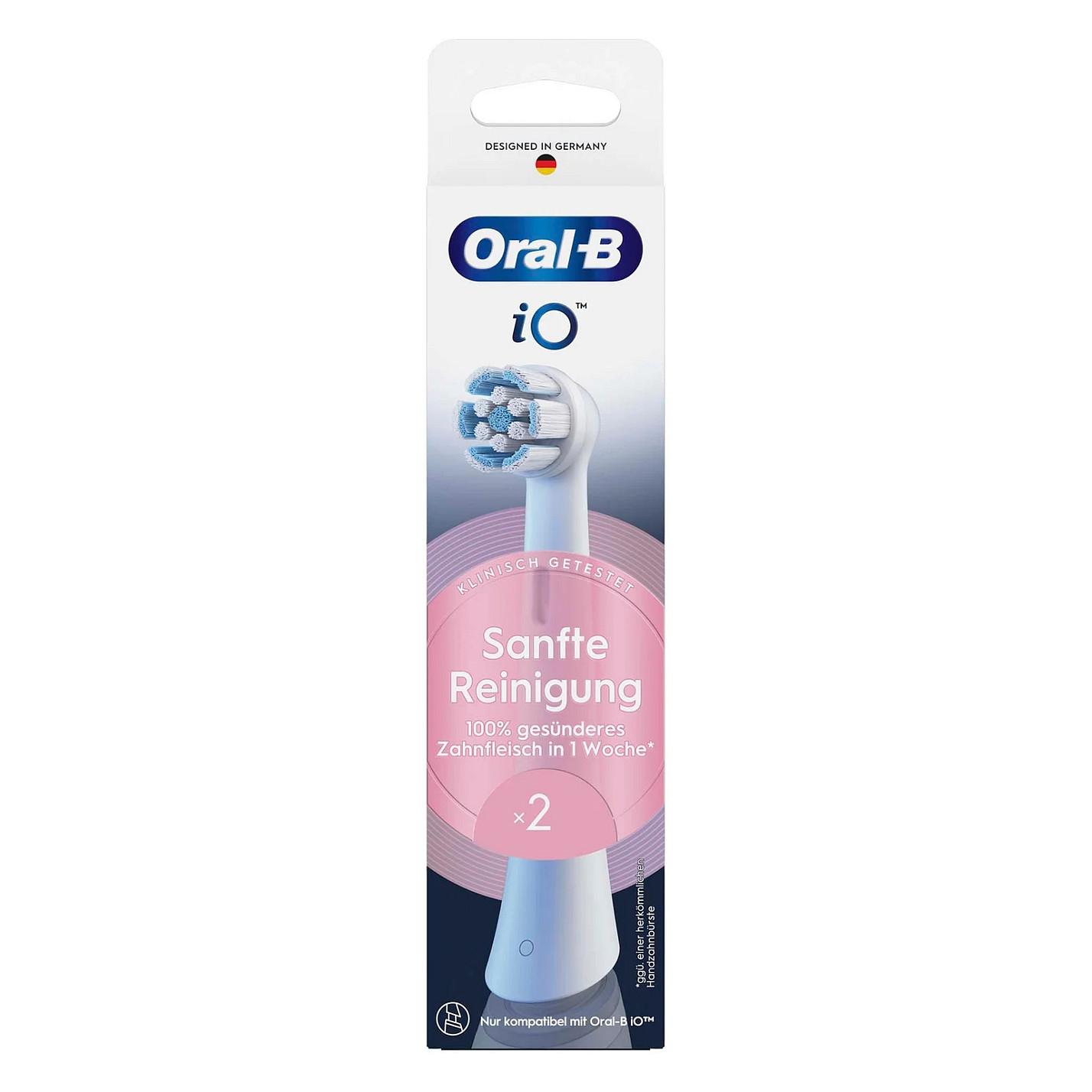 Kokë Zëvendësuese për Furçë Dhëmbësh Oral-B iO Gentle Care / Extra Soft / 4000 Fije / Për Oral-B iO – Bardhë - 2