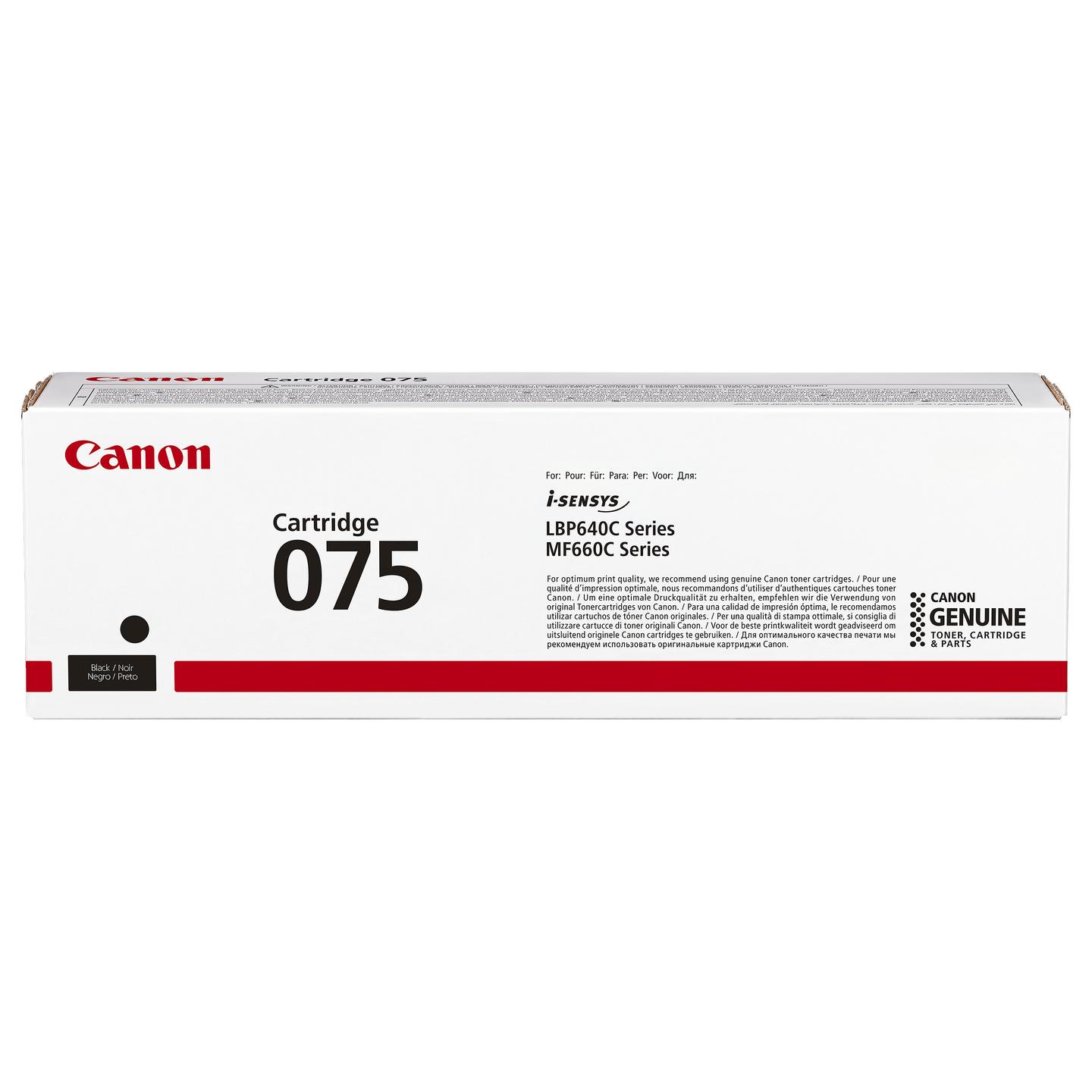 Toner Canon 075, 1400 faqe - Zezë - 1