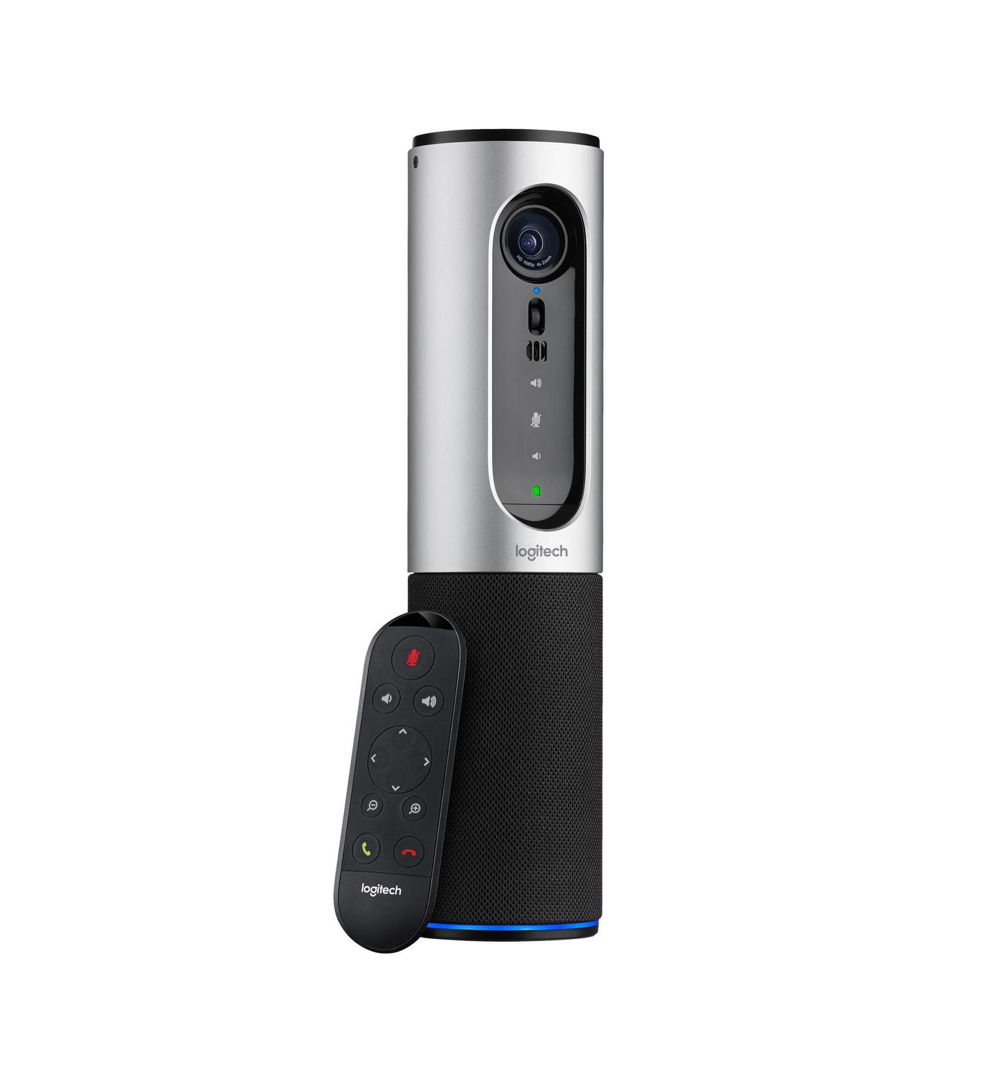 Logitech ConferenceCam Connect Portable Conference System, Full HD 1080p, Bluetooth Speakerphone, HDMI, USB – Grey - 2