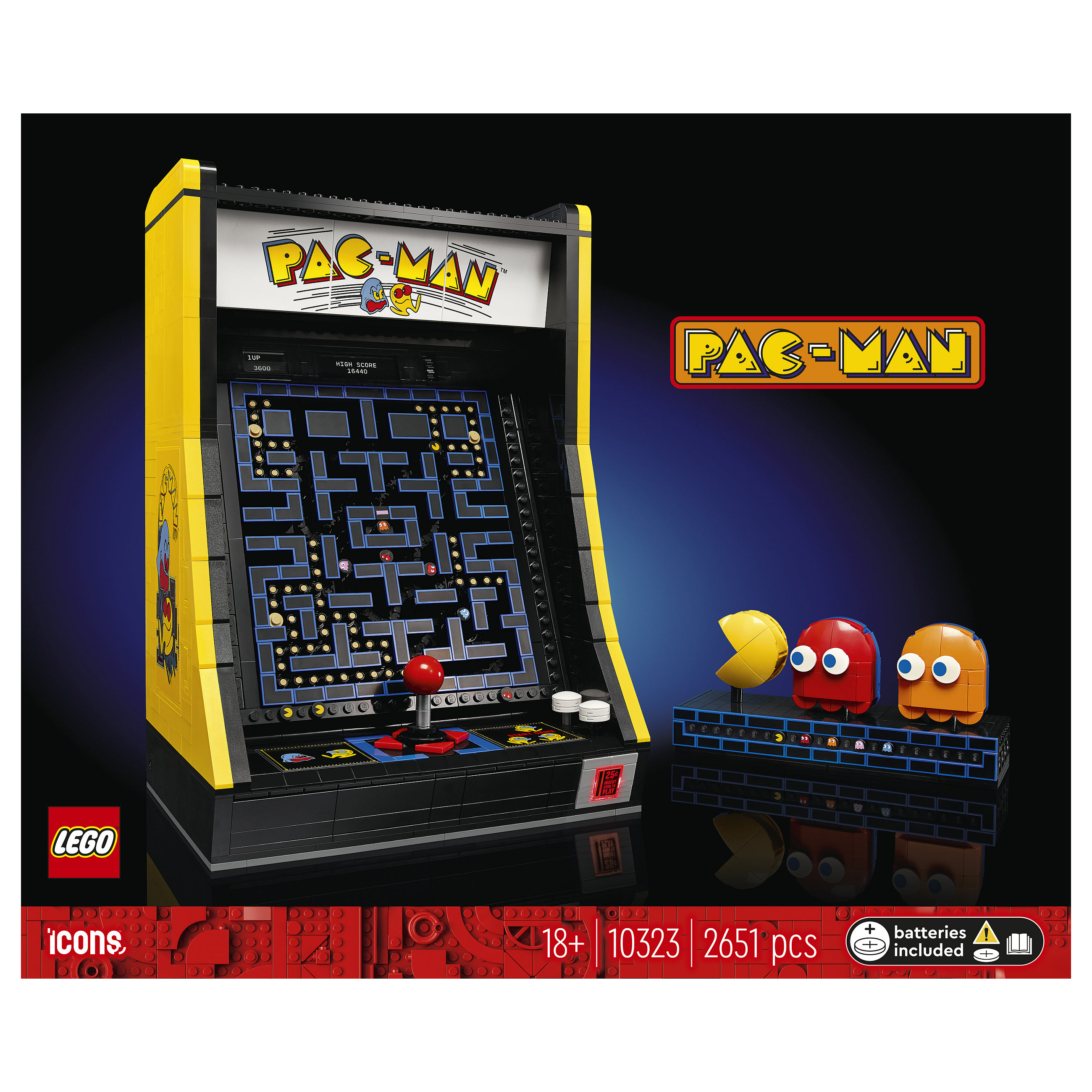 LEGO Icons PAC-MAN Arcade Machine 10323 - 18