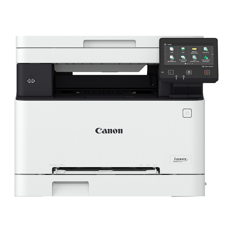 Printer Multifunksional Canon i-SENSYS MF651Cw / me Ngjyra / A4 / 3 në 1 / Wi-Fi - Bardhë