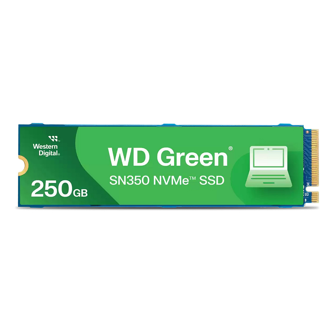 SSD të Brendshme WD Green SN350 NVMe / 250GB / M.2 PCIe 3.0 x4 - 2