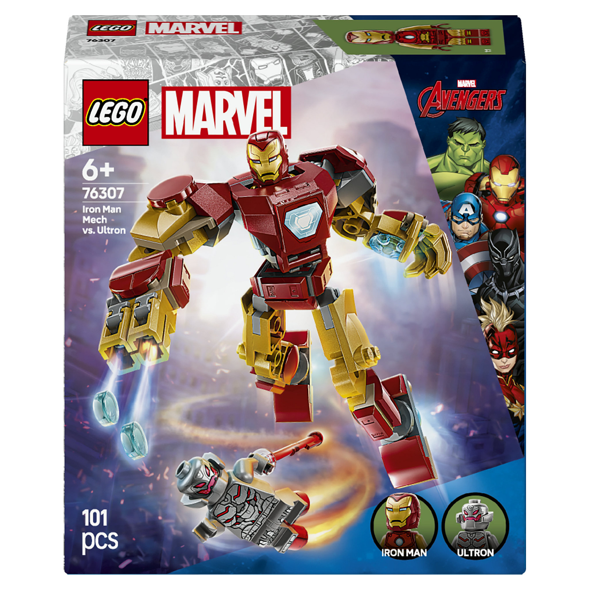 LEGO Iron Man Mech vs. Ultron - 1