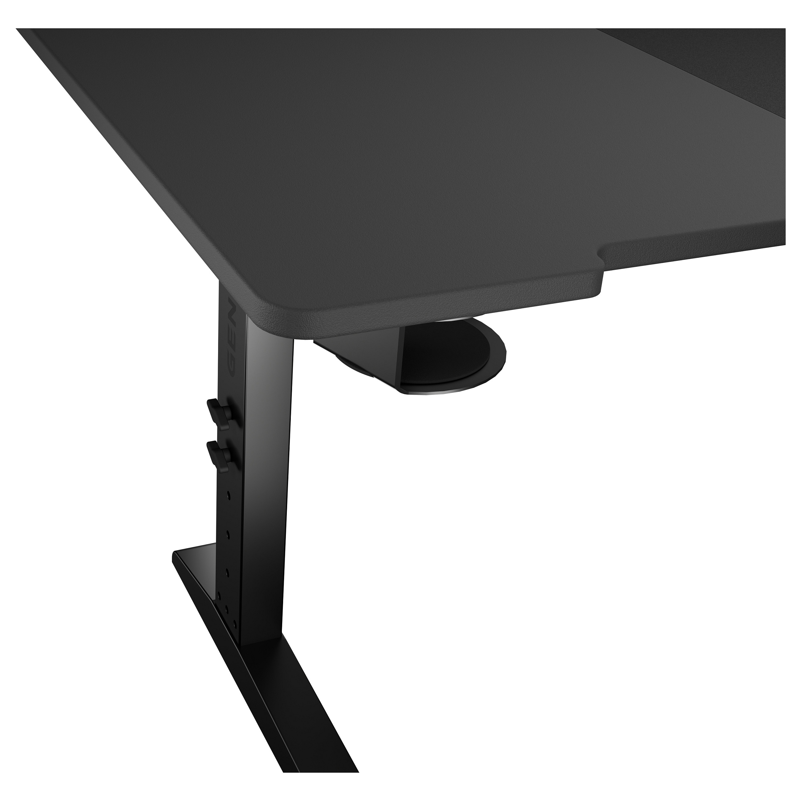 Tavolinë Pune Genesis NDS-2251 / 180 x 75 cm / MDF / 1.8 cm - Zezë - 11