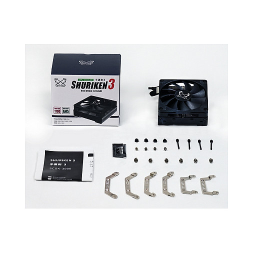 Ftohës për Procesor Scythe Shuriken 3 / 92mm PWM / Intel/AMD - 8