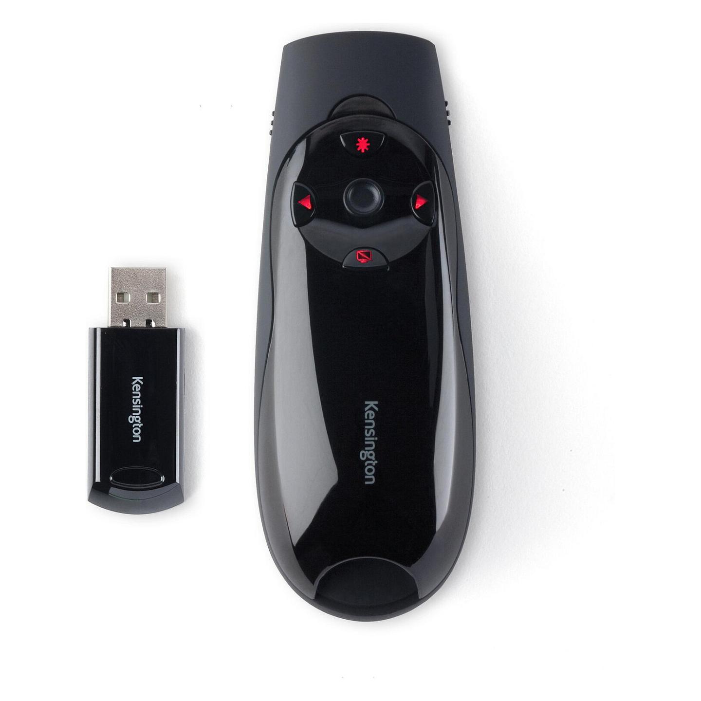 Aksesorë për Konferencë Kensington Presenter Expert / Wireless / Red Laser / Cursor Control / 50m - Zezë - 2