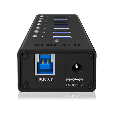 HUB USB 3.0 / 7‑Port / ICY BOX / for Drives – Zezë - 3
